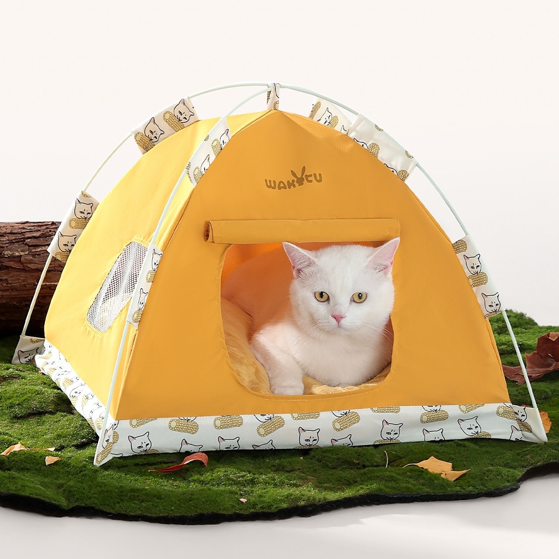 Outdoor Camping Dog Bed - Outdoor Waterproof cat tent with Thick
