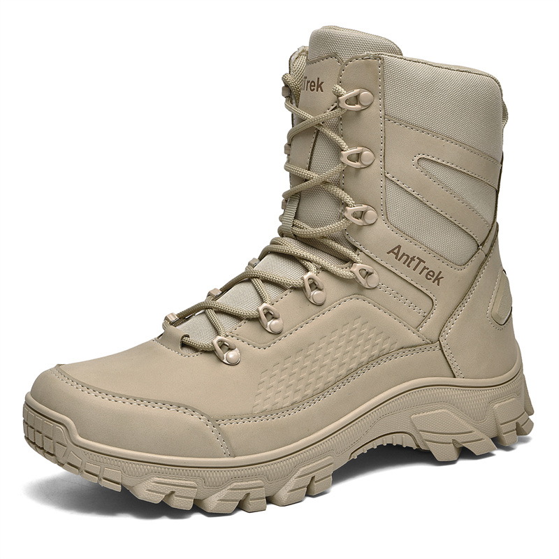 Outdoor Camping Winter - Men Tactical Boots Male Army Shoes