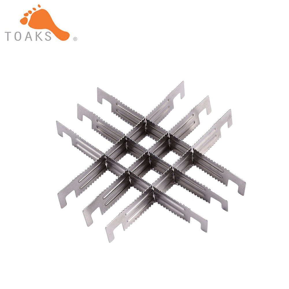 Outdoor Camping Heater For Tent - 2/4/6pcs TOAKS Outdoor Titanium Wood Stove