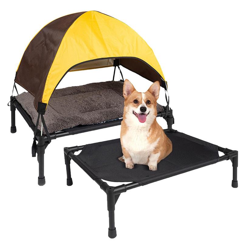 Outdoor Camping Couch - Outdoor Elevated Dog Bed Foldable Raised