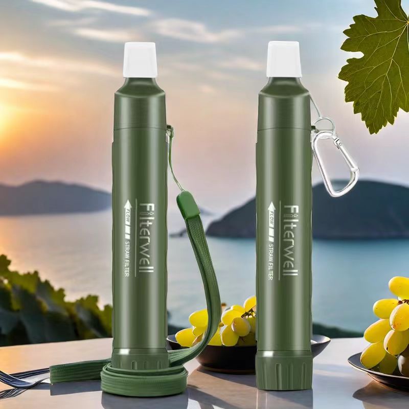 Portable Water Filter - Filterwell Personal Camper Water Purifier Filter
