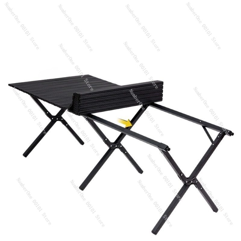 Outdoor Camping Folding Chair - Portable Outdoor Folding Camping Table and