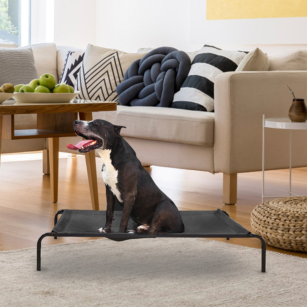 Outdoor Camping Dog Bed - Breathable Mesh Pet Cot Cover Replacement