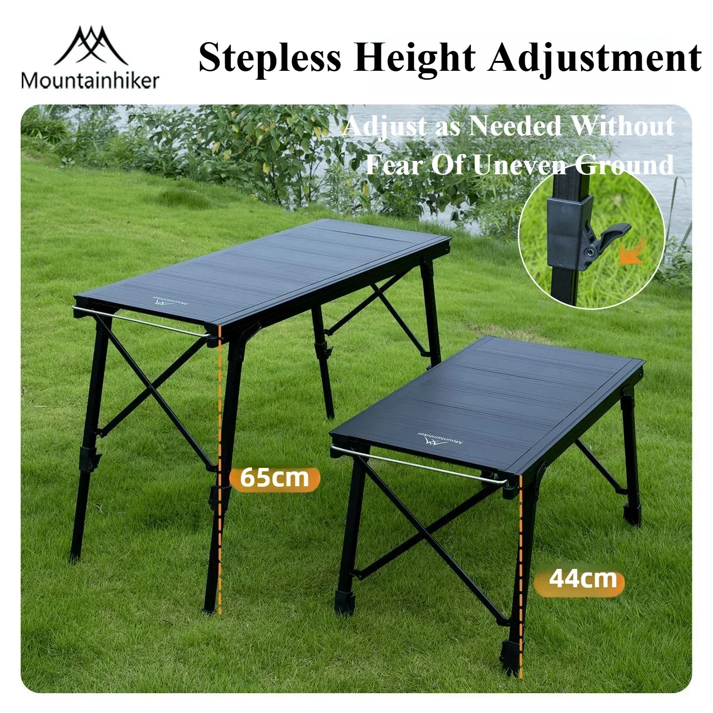 Outdoor Camping Cooking Table - Mountainhiker Folding IGT Camping Lift Table
