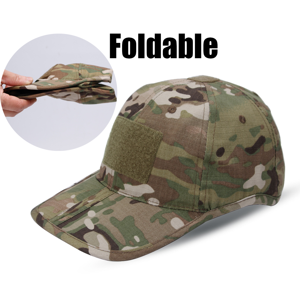 Zd Outdoor Camping - Foldable Camouflage Baseball Cap Breathable Sunscreen
