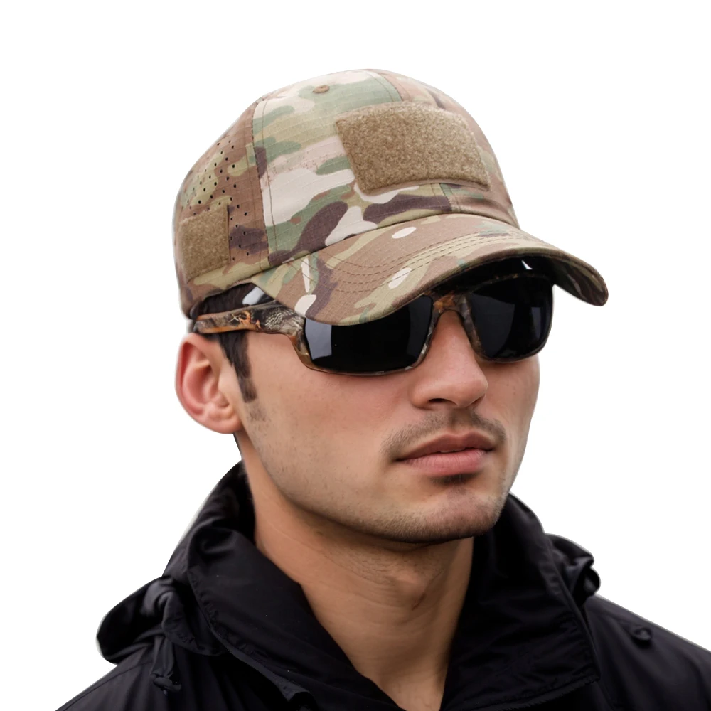 Zd Outdoor Camping - Breathable Camouflage Baseball Cap UV Sun