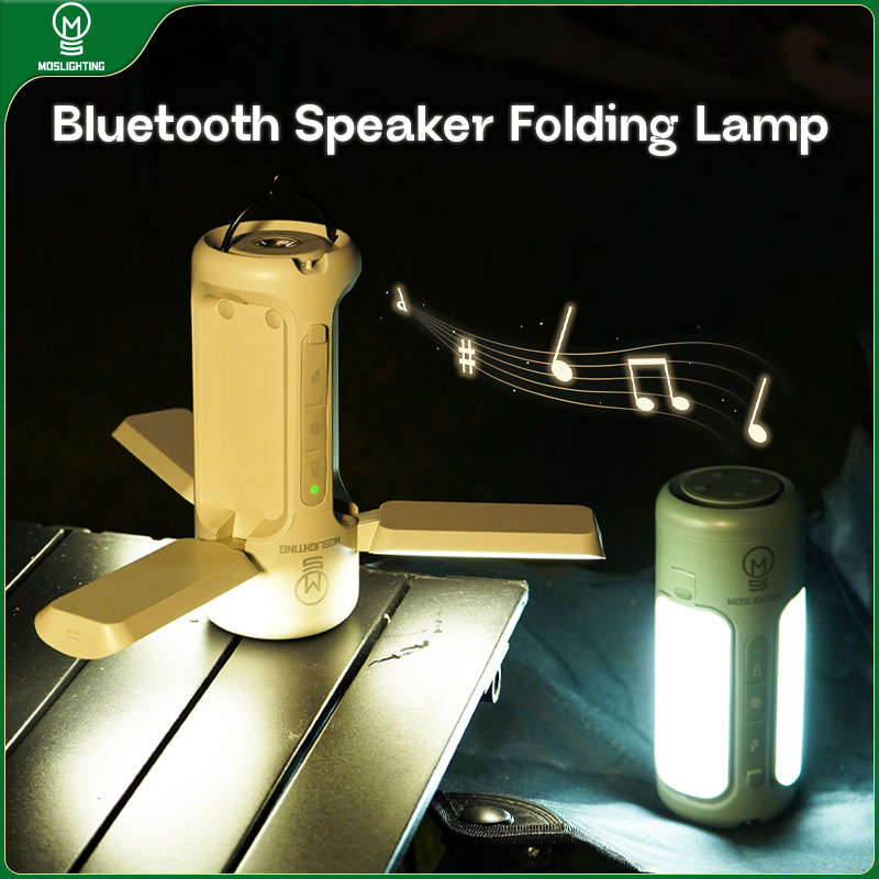 Zd Outdoor Camping - MOSLIGHTING Bluetooth Folding Outdoor Camping Lantern