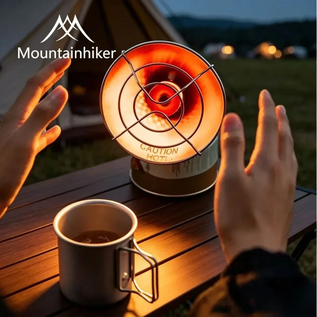 Outdoor Camping Heater For Tent - MOUNTAINHIKER Outdoor Camping Mini Portable Gas
