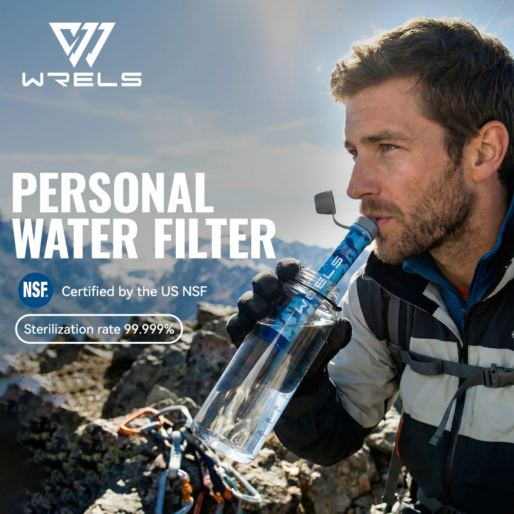 Portable Water Filter - WRELS Outdoor Portable Water Filter Set