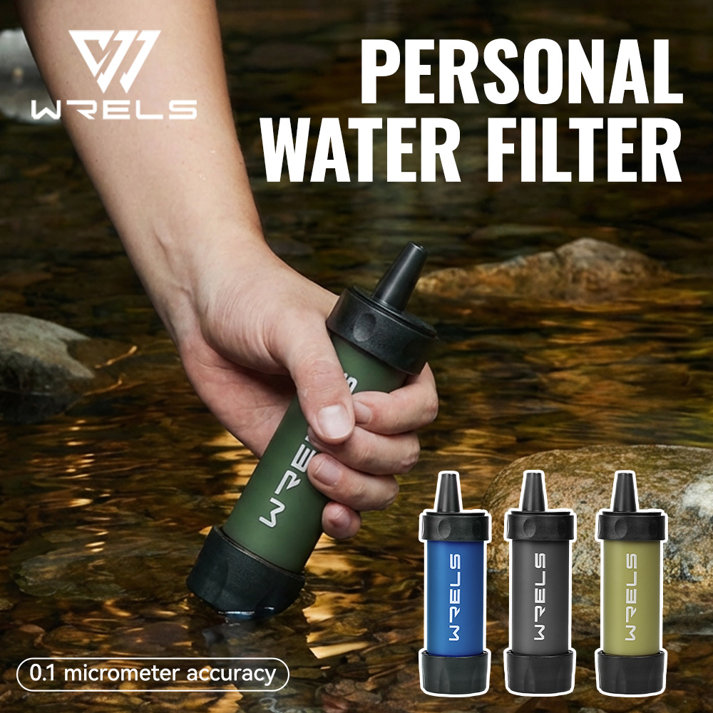 Portable Water Filter - WRELS Camping & Survival Emergency Outdoor