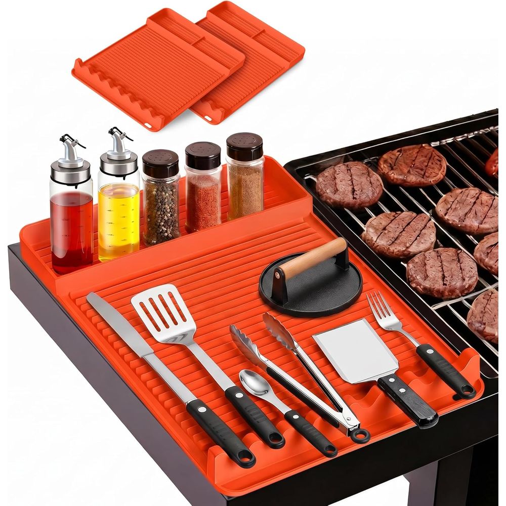 Outdoor Camping Tools - Heat Resistant Silicone Grill Mat -