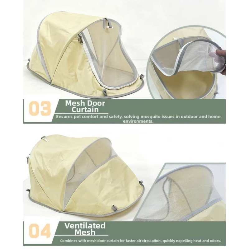 Portable Pop Up Dog Tent Sun P - Outdoor Camping Dog Bed review and price