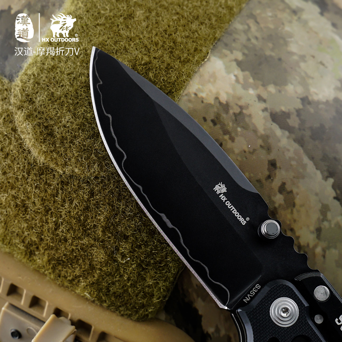 Hx Outdoors S35VN Folding Knif - Zd Outdoor Camping review and price