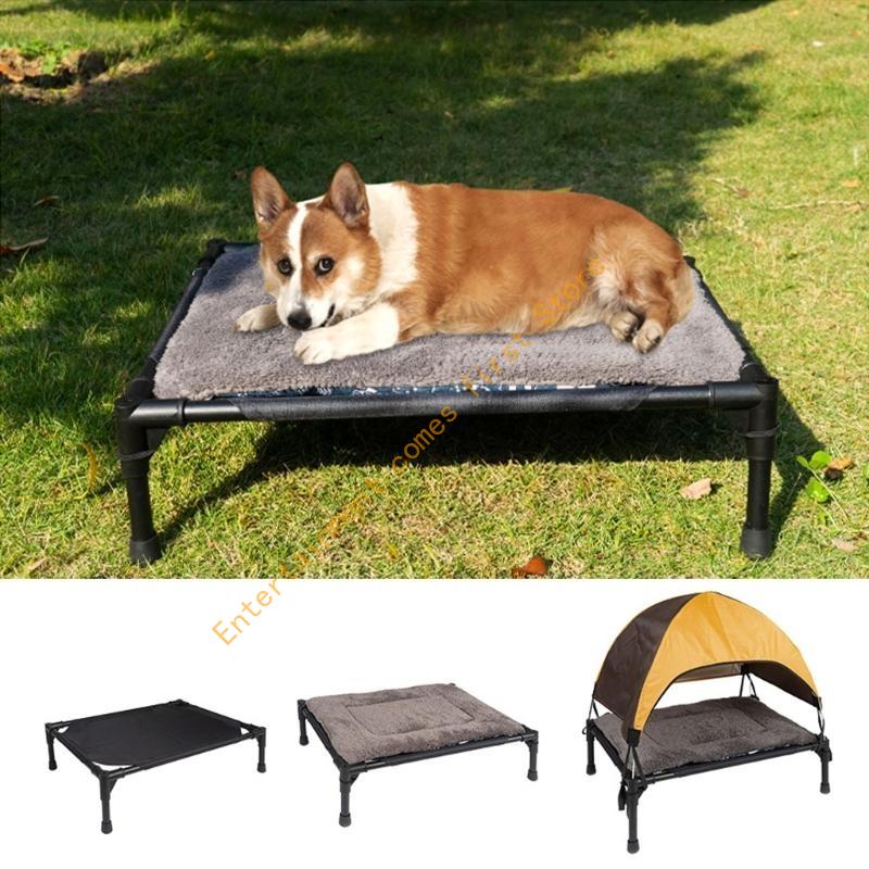 Outdoor Raised Dog Cot Bed wit - Outdoor Camping Dog Bed review and price