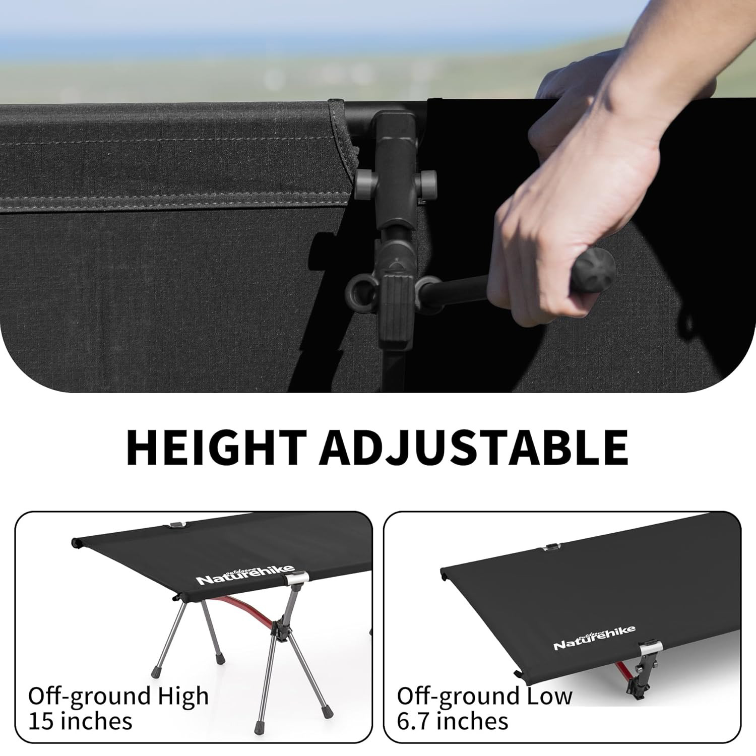 Naturehike Folding Camping Cot - Outdoor Camping Couch review and price