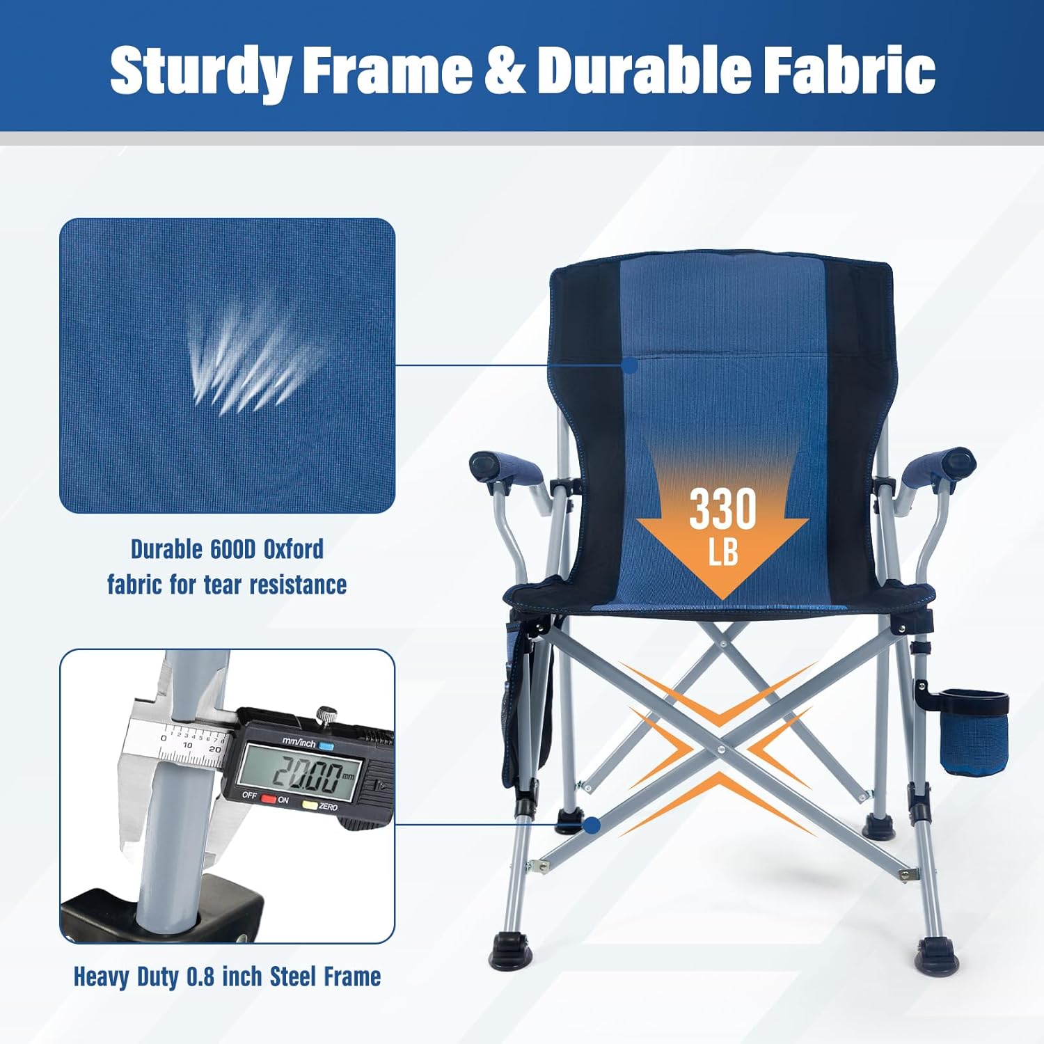 Factory Wholesale Outdoor Port - Outdoor Camping Folding Chair review and price