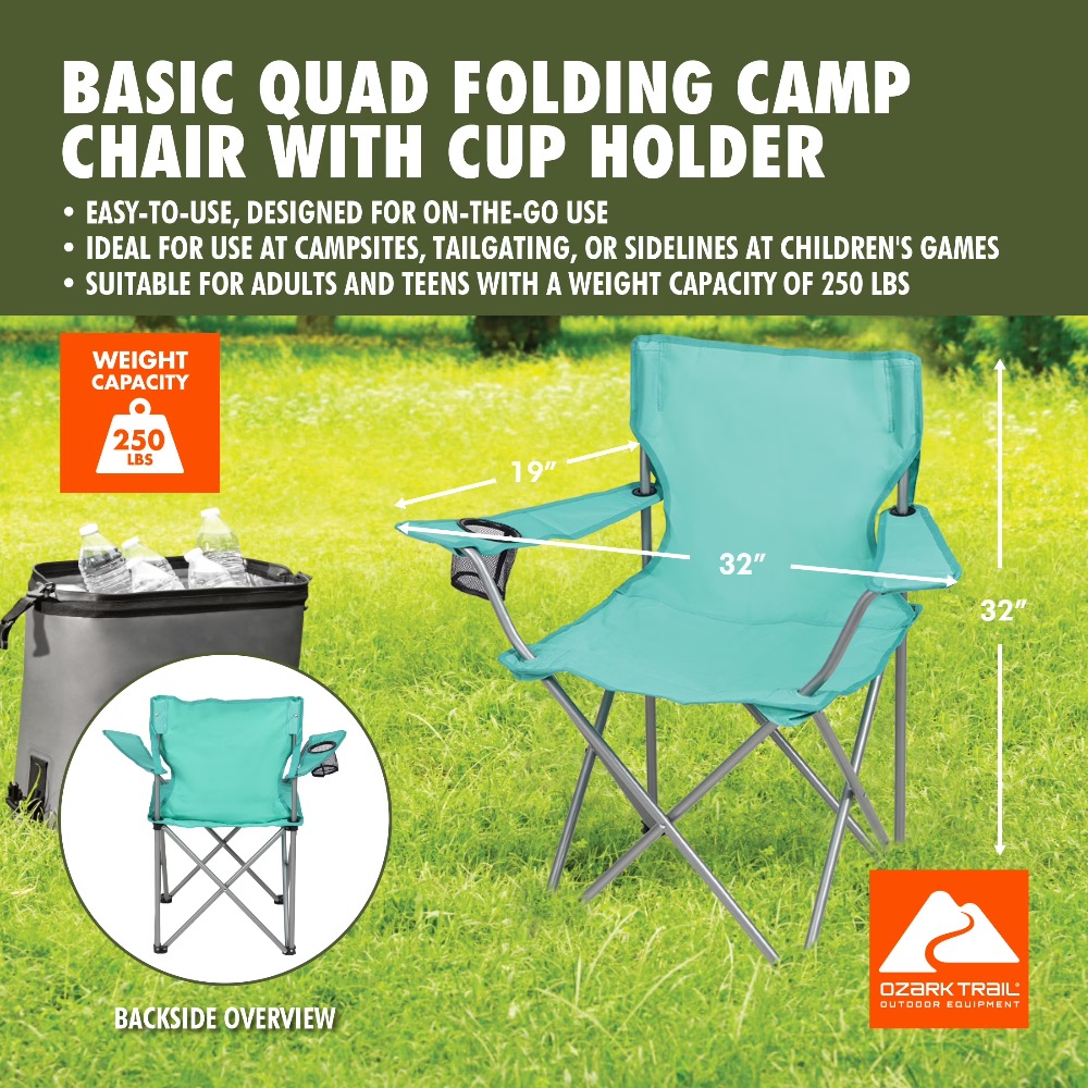 Foldable Quad Camping Chair wi - Camping Quad review and price