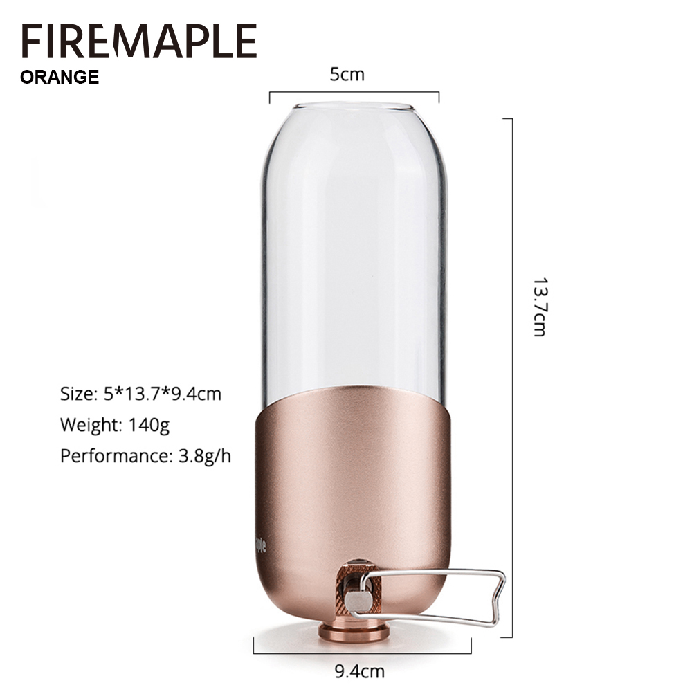 Fire Maple Orange Gas Lantern  - Outdoor Camping Heater For Tent review and price