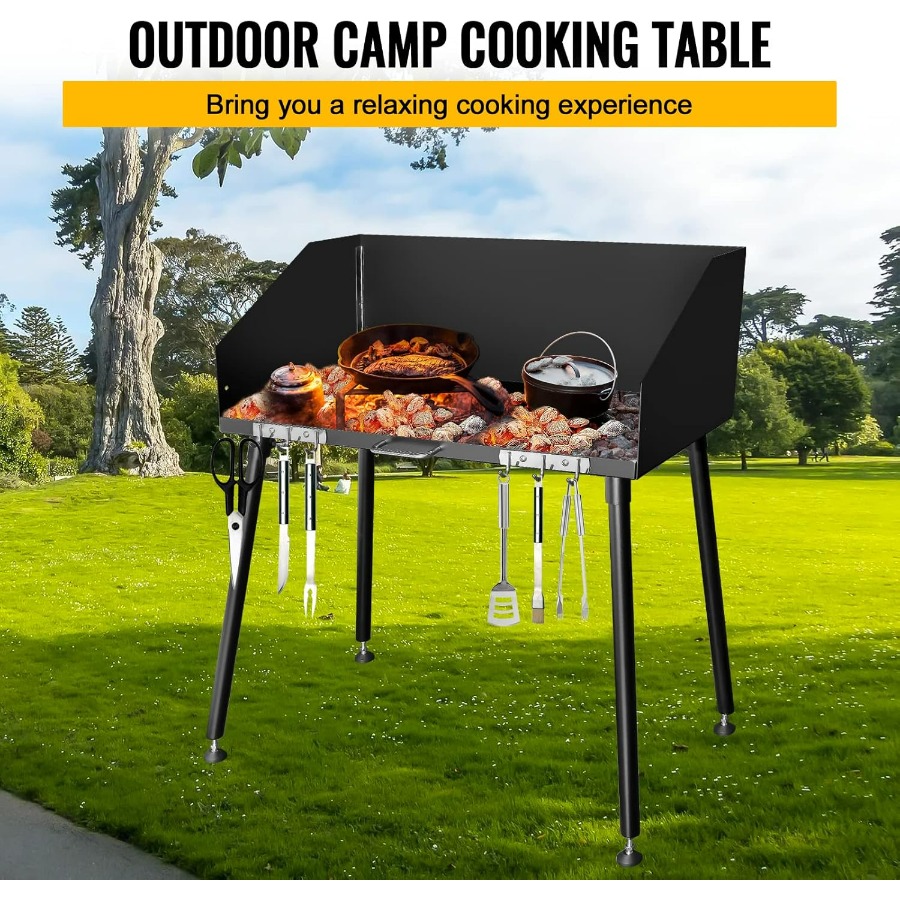 30 x 16 Inch Carbon Steel Dutc - Outdoor Camping Cooking Table review and price