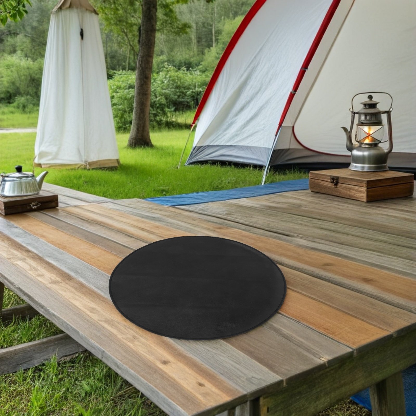 Fireproof Round Bbq Mat 24 Inc - Outdoor Camping Gas Stove review and price