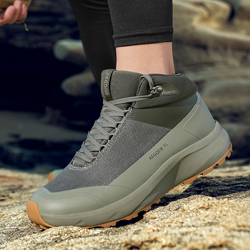 High Top Hiking Shoes Men Luxu - Outdoor Camping Brands review and price