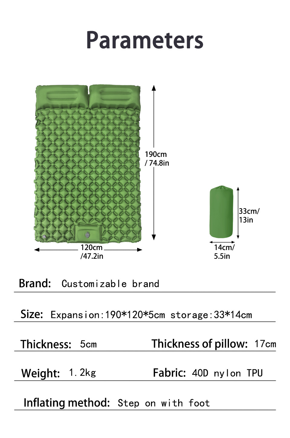 Hot Sale  Inflatable Camping M - Camp Pillow Compressible review and price