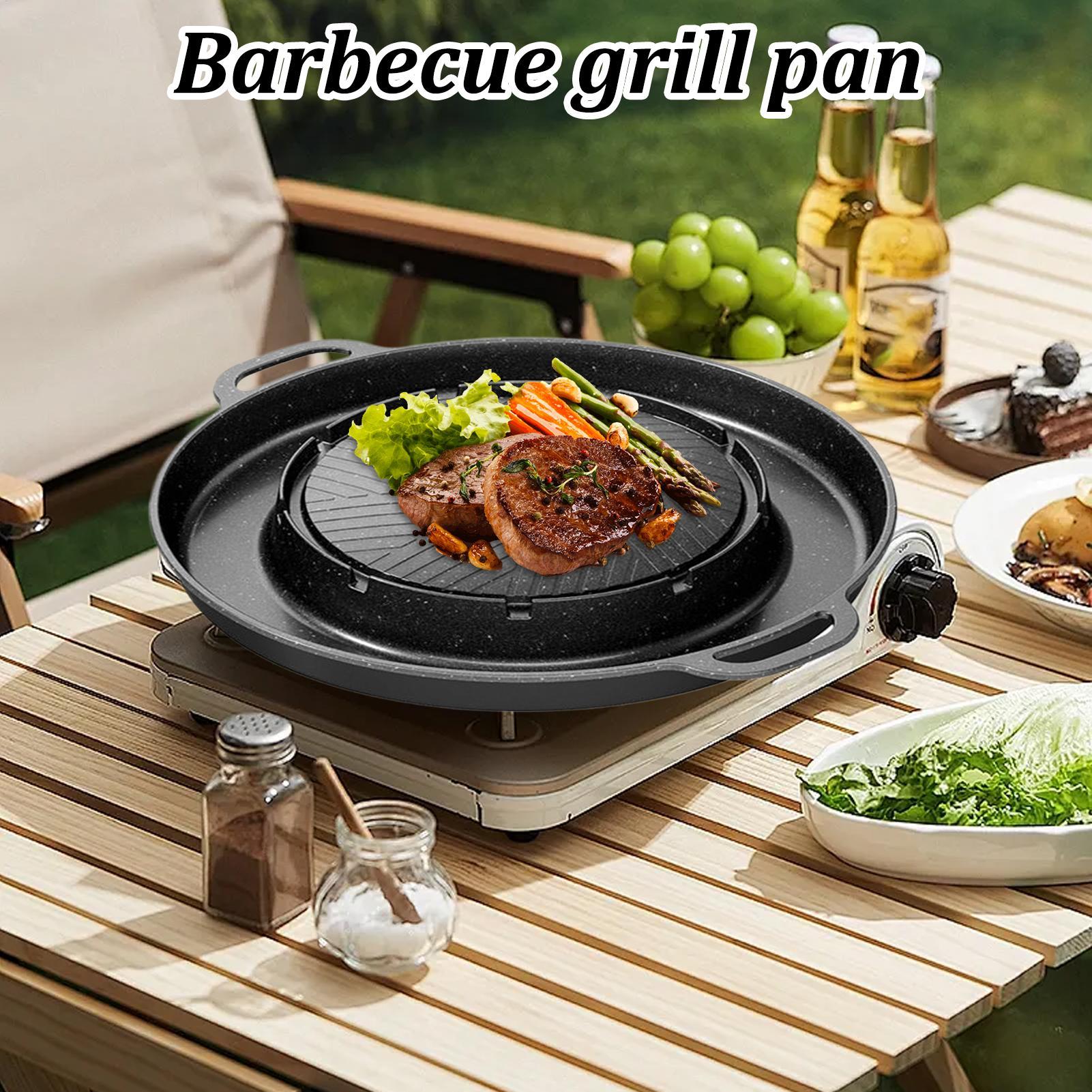 2-in-1 Grill & Hot Pan for Sto - Outdoor Camping Cooking Table review and price