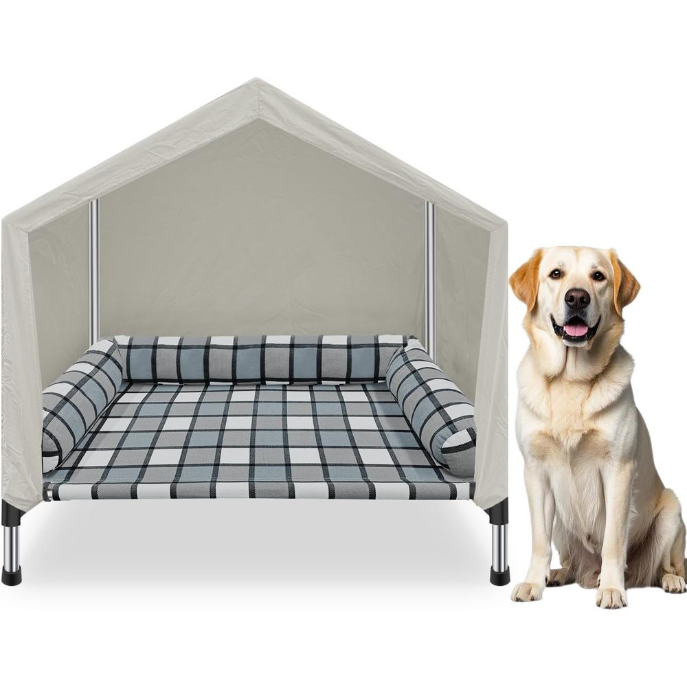 Elevated Dog Pet Bed House - 2 - Outdoor Camping Dog Bed review and price