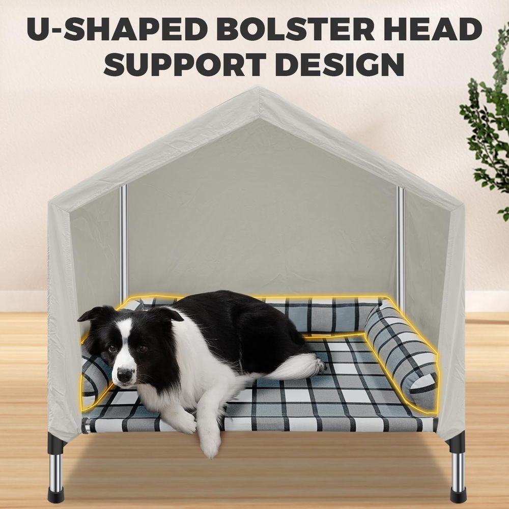 Elevated Dog Pet Bed House - 2 - Outdoor Camping Dog Bed review and price