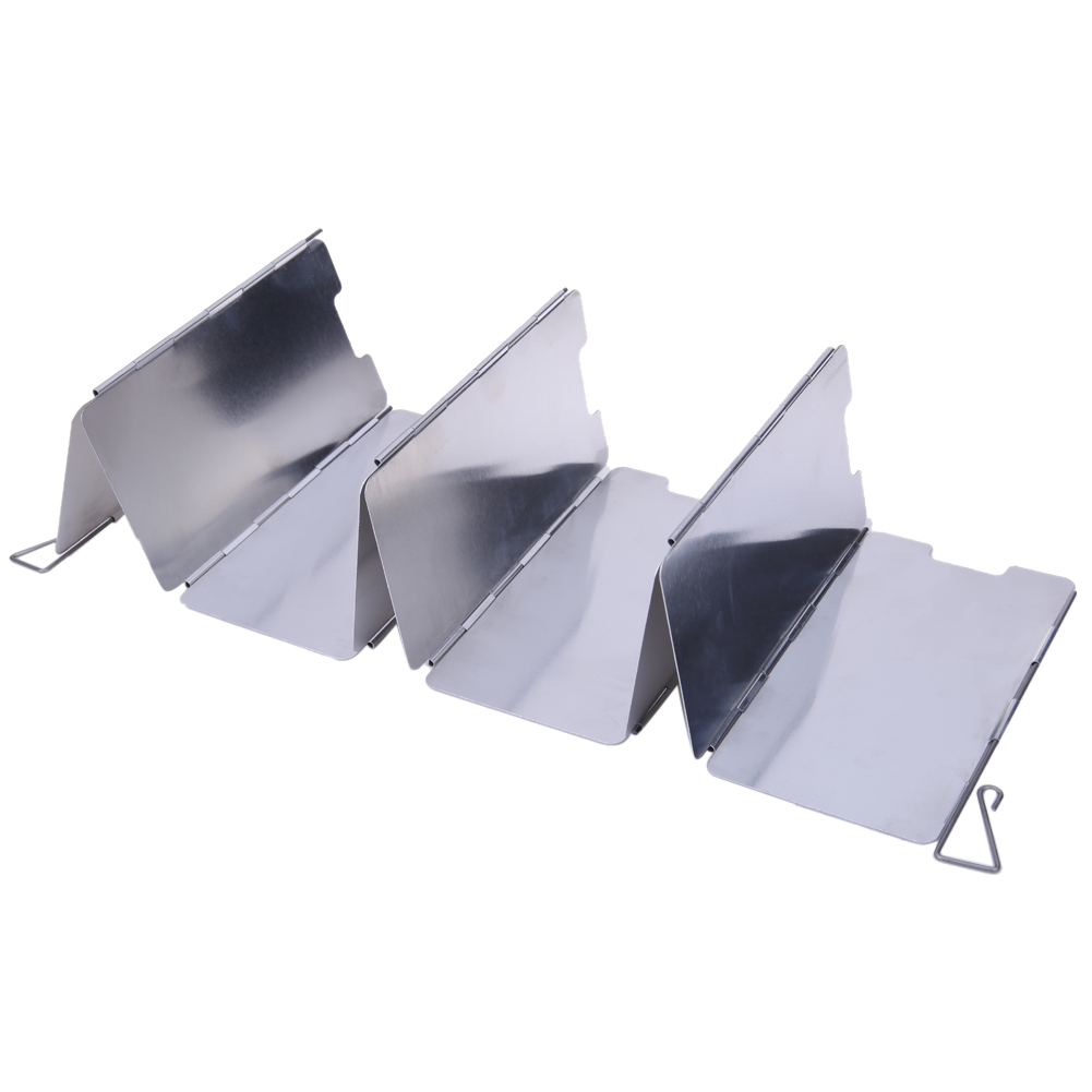 9pcs Windproof Windshield Fold - Outdoor Camping Gas Stove review and price