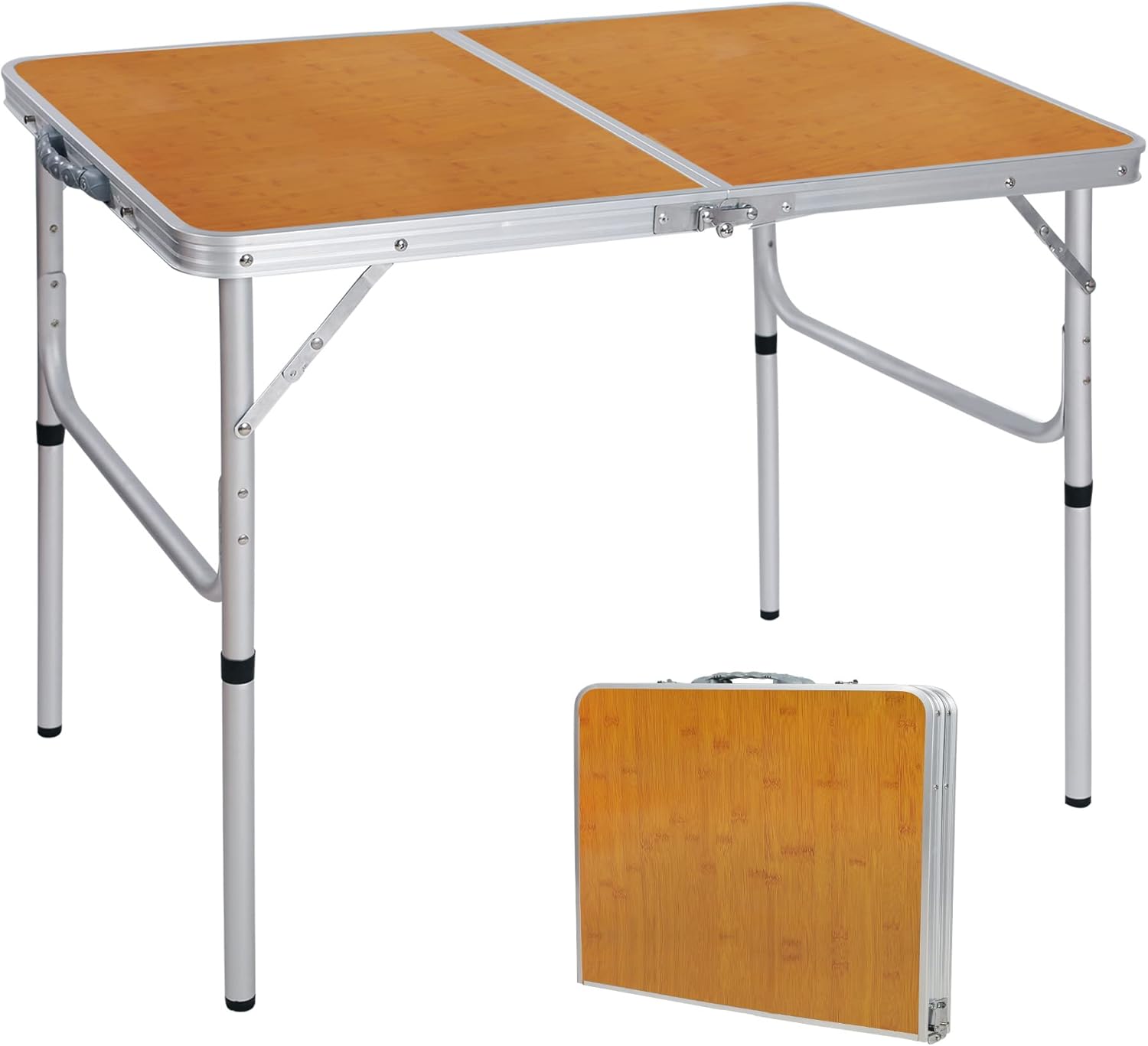 Adjustable Height 35x24-Inch F - Outdoor Camping Cooking Table review and price