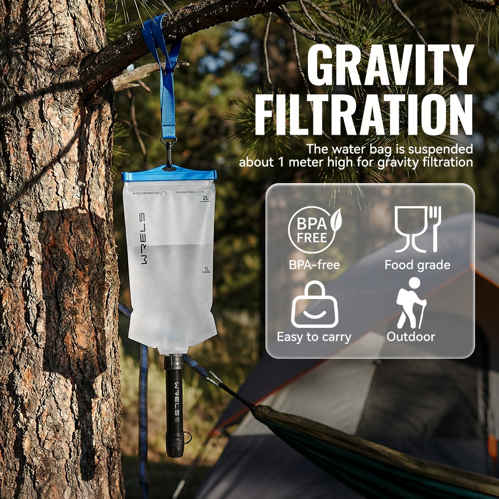 WRELS Outdoor Water Purifier P - Portable Water Filter review and price