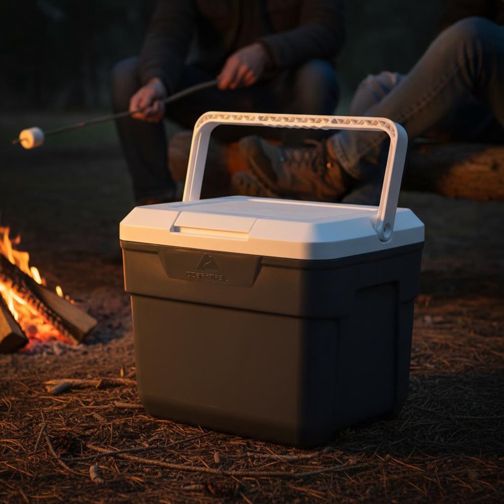 Insulated Hard Sided Cooler wi - Outdoor Camping Food review and price