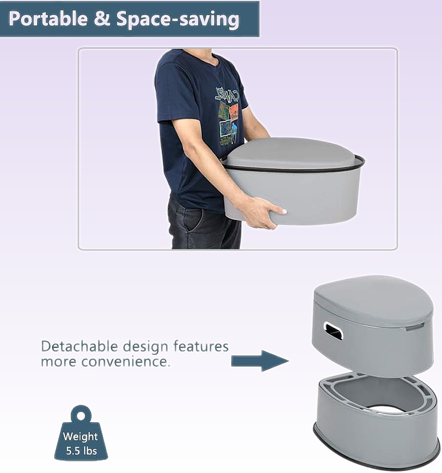 VINGLI Portable Toilet Indoor  - Outdoor Camping Toilet review and price