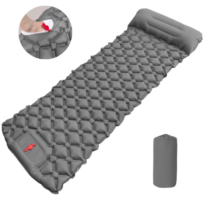 Outdoor Camping Inflatable Mat - Camp Pillow Compressible review and price