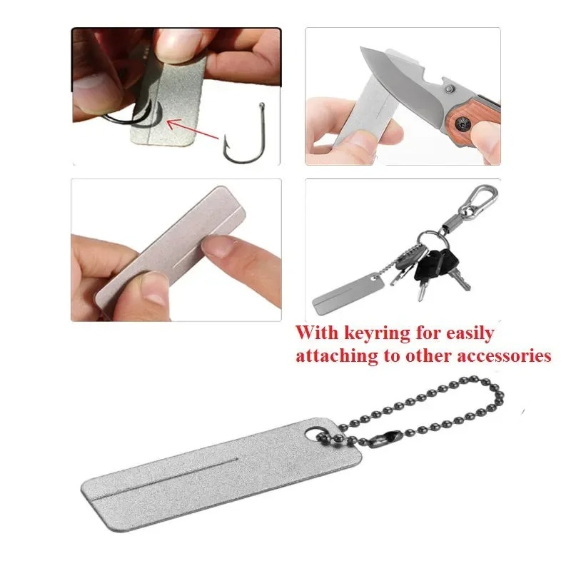 Pocket Diamond Sharpener High  - Outdoor Camping Knife review and price