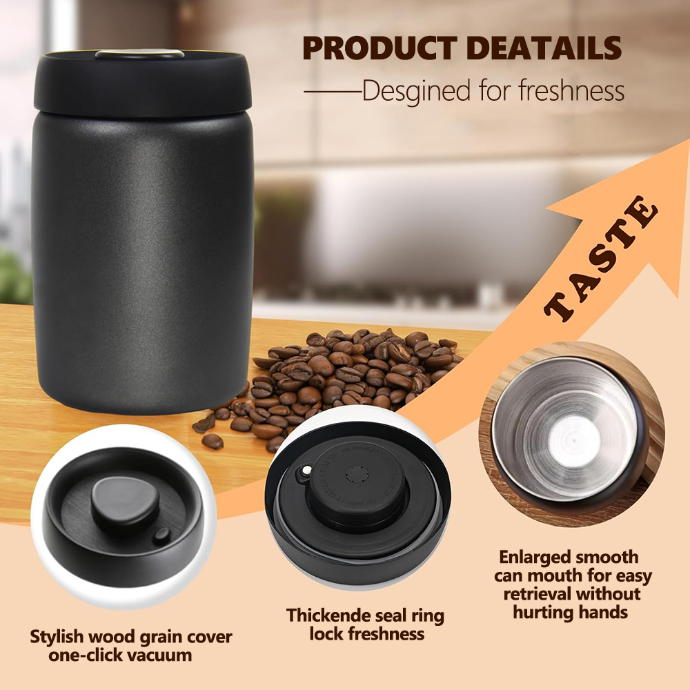 Coffee Sealed Can Stainless St - Zd Outdoor Camping review and price