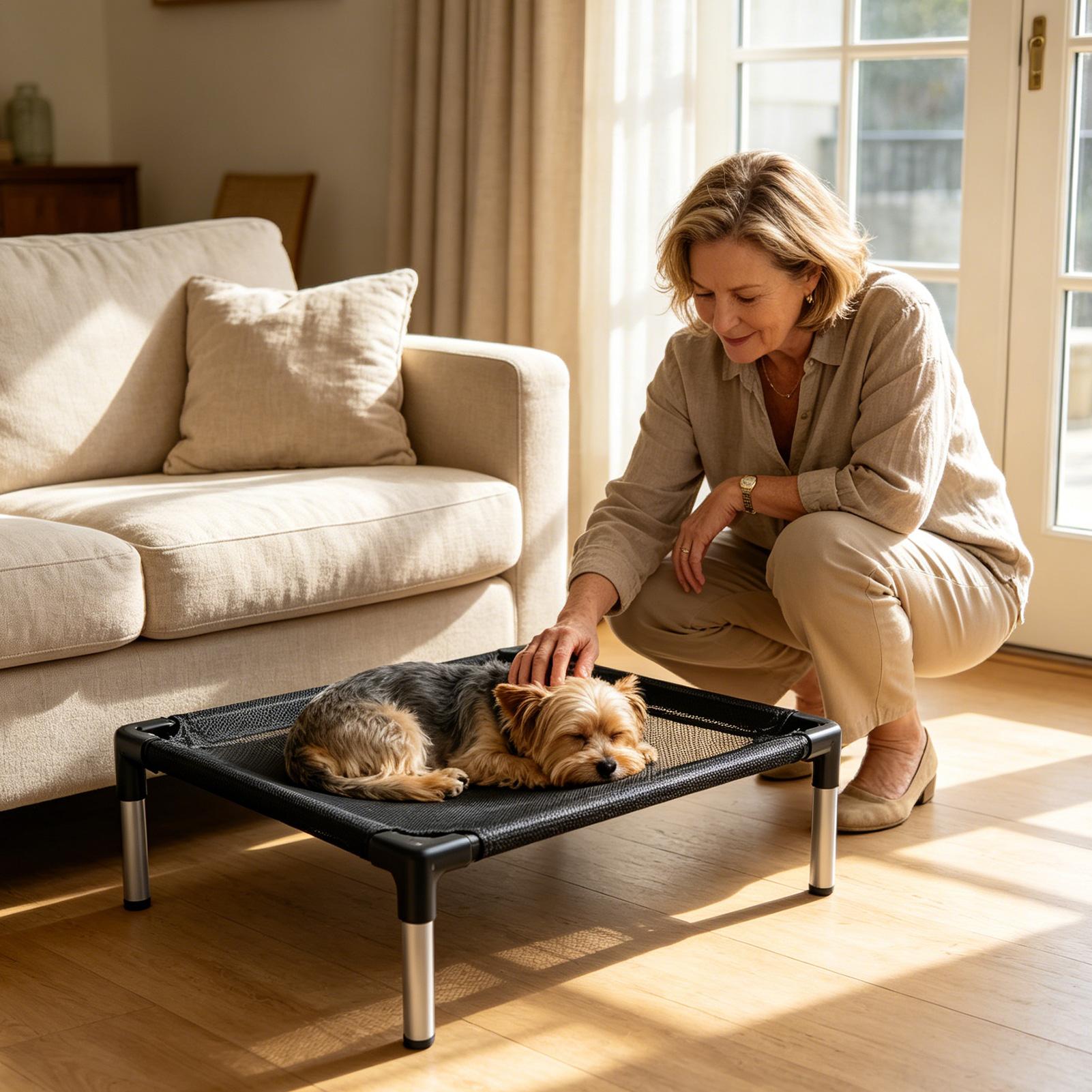 Elevated Dog Bed Breathable Me - Outdoor Camping Dog Bed review and price